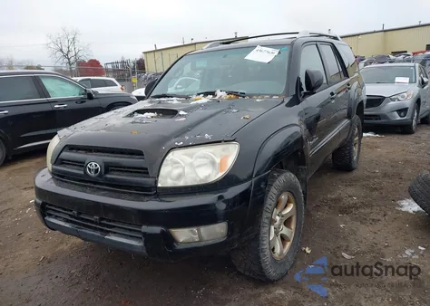 2005 Toyota 4Runner Sr5 V6 from USA, damaged, VIN JTEBU14RX50064853